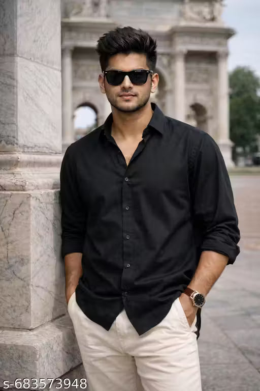 The Shadow-Fit Premium Solid Black