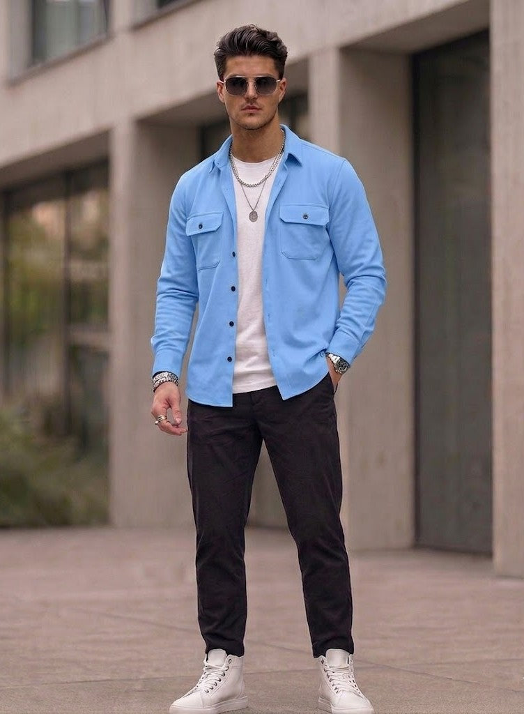 The Azure Classic Overshirt