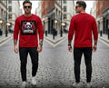The Savage Panda: Red-Eyed Graphic Full Sleeve Tee 😍