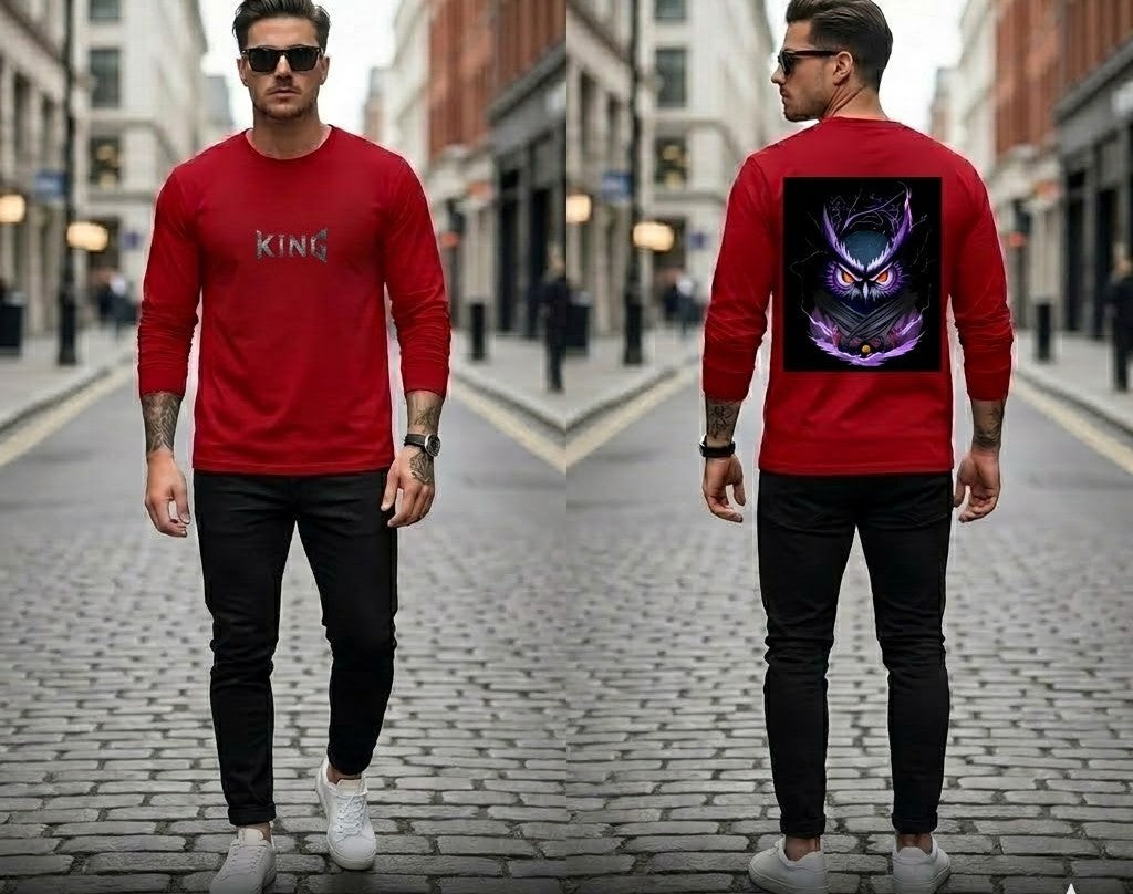 King of Shadows: Luxury Owl Edition Long Sleeve Tee 😍