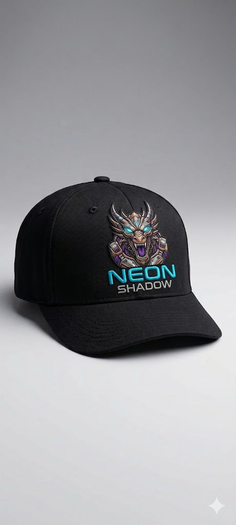 Neon Shadow: The Cyber-Dragon Edition cap