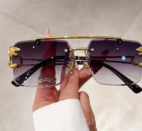 THE GOLDEN JAGUAR 'RIMLESS' LUXURY SHADES
